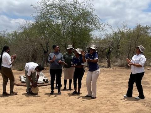 The Wild Olive Tree Camp Hotel Welverdiend  Bagian luar foto